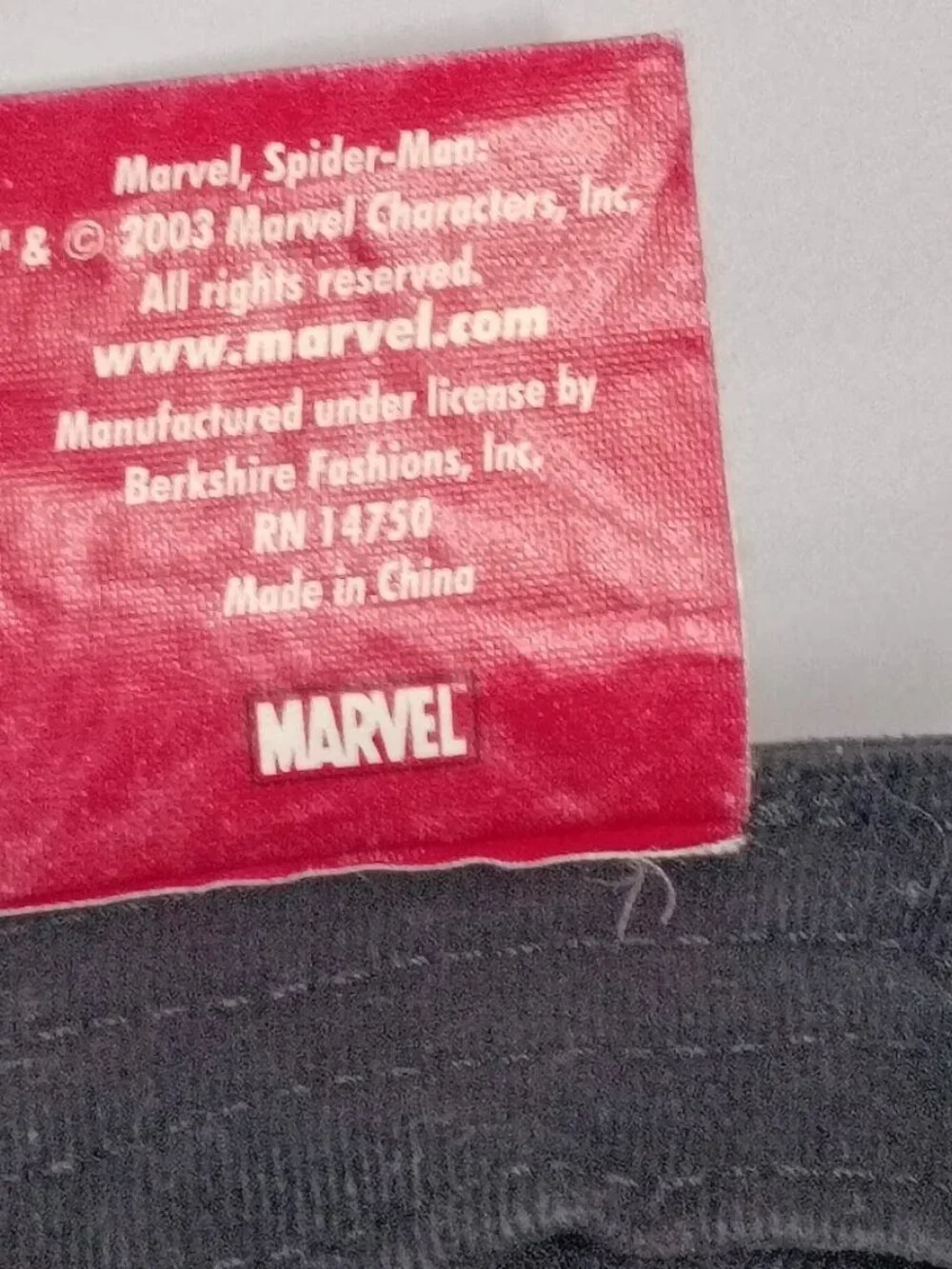 Lot of 2 Vintage Kids Hats: SpongeBob from 2007 and Spider-Man from 2003